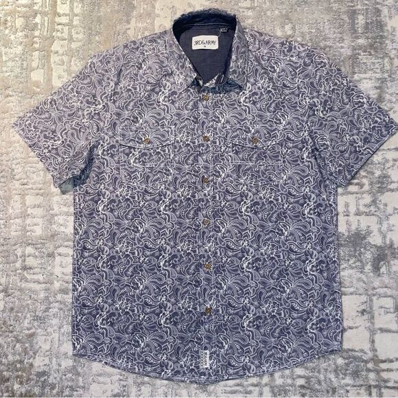 🚨 3 for $25 - 3RD&ARMY Dress Shirt - Picture 1 of 8